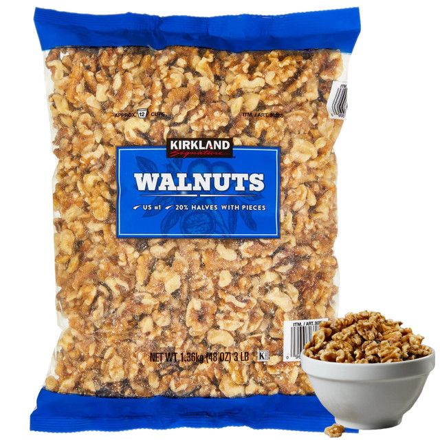 Kirkland Signature Raw Walnuts, 3 lb