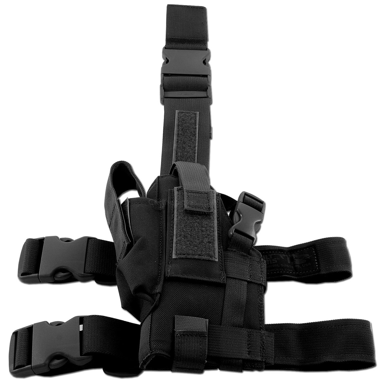 Shop Special - Elite Survival Systems - Tactical Thigh Holster - Nylon - Black - Left Hand