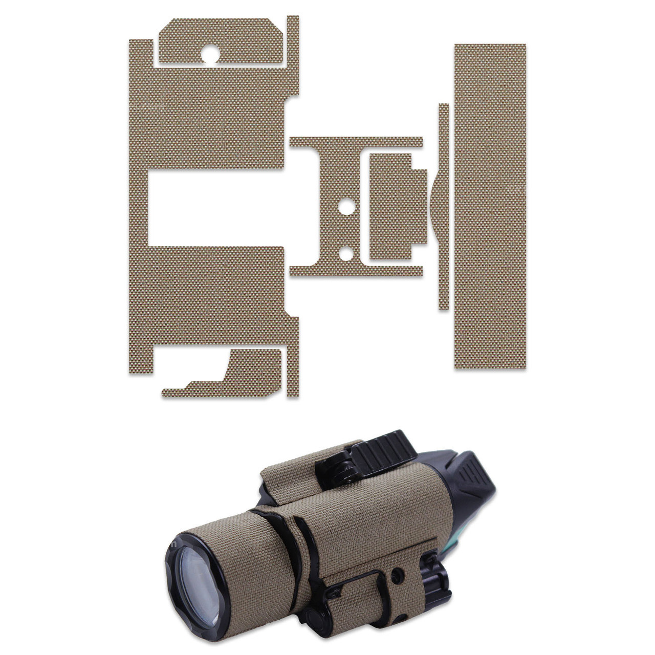 EDC Wrap® - Weapon Light Wrap Kit - Olight Baldr Pro