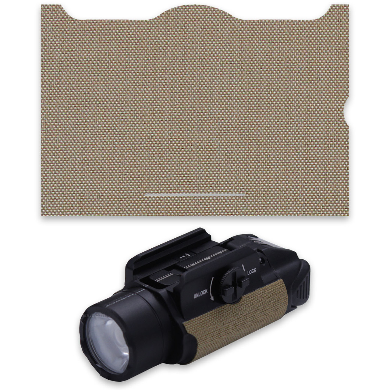 EDC Wrap® - Weapon Light Wrap Kit - Olight PL-3 Valkyrie