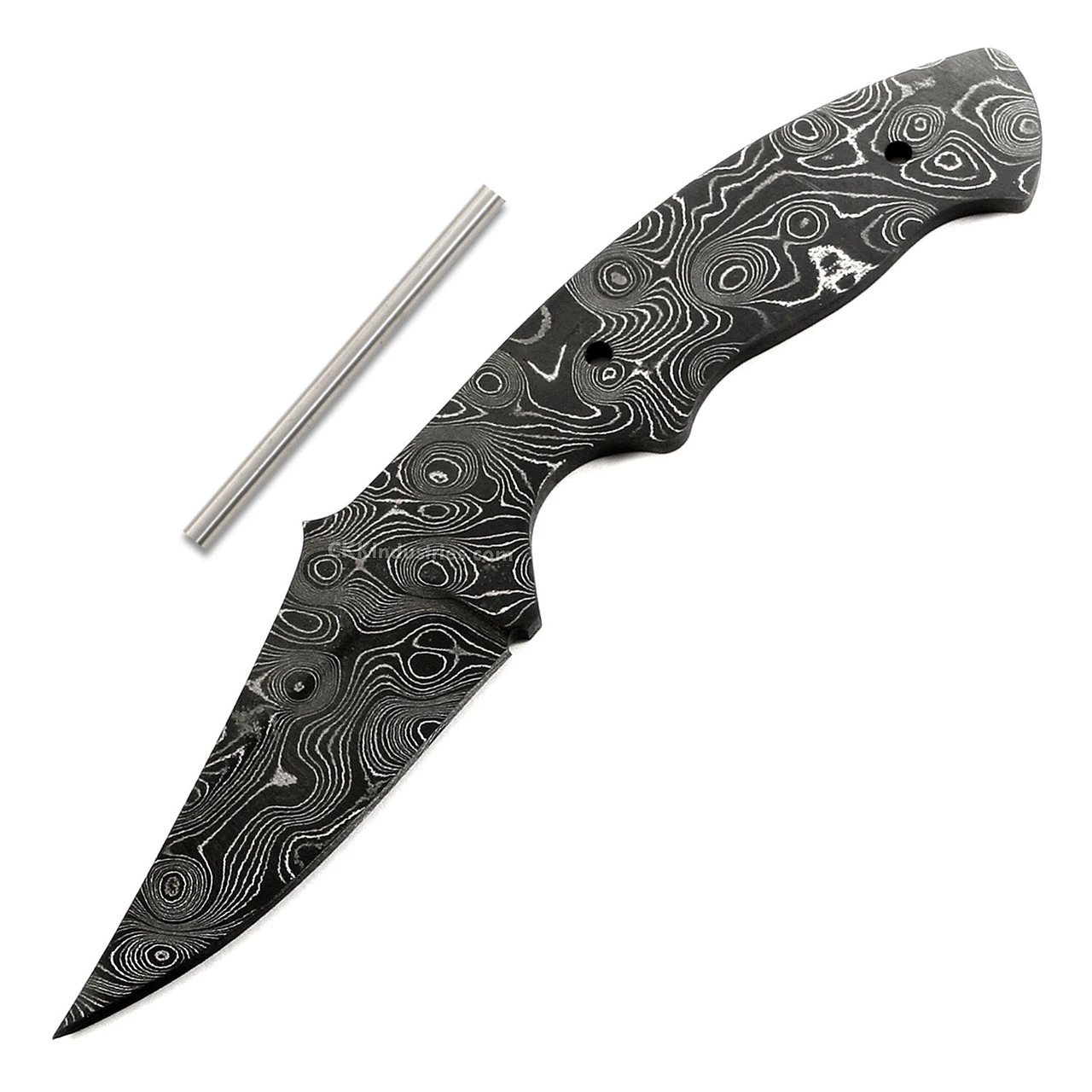Reef Shark (USA Damascus) - DIY Knife Kit - (w/Handle Combos)