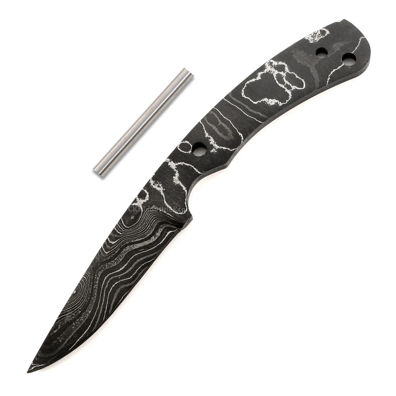 Hornet (USA Damascus) - DIY Knife Kit - (w/Handle Combos)