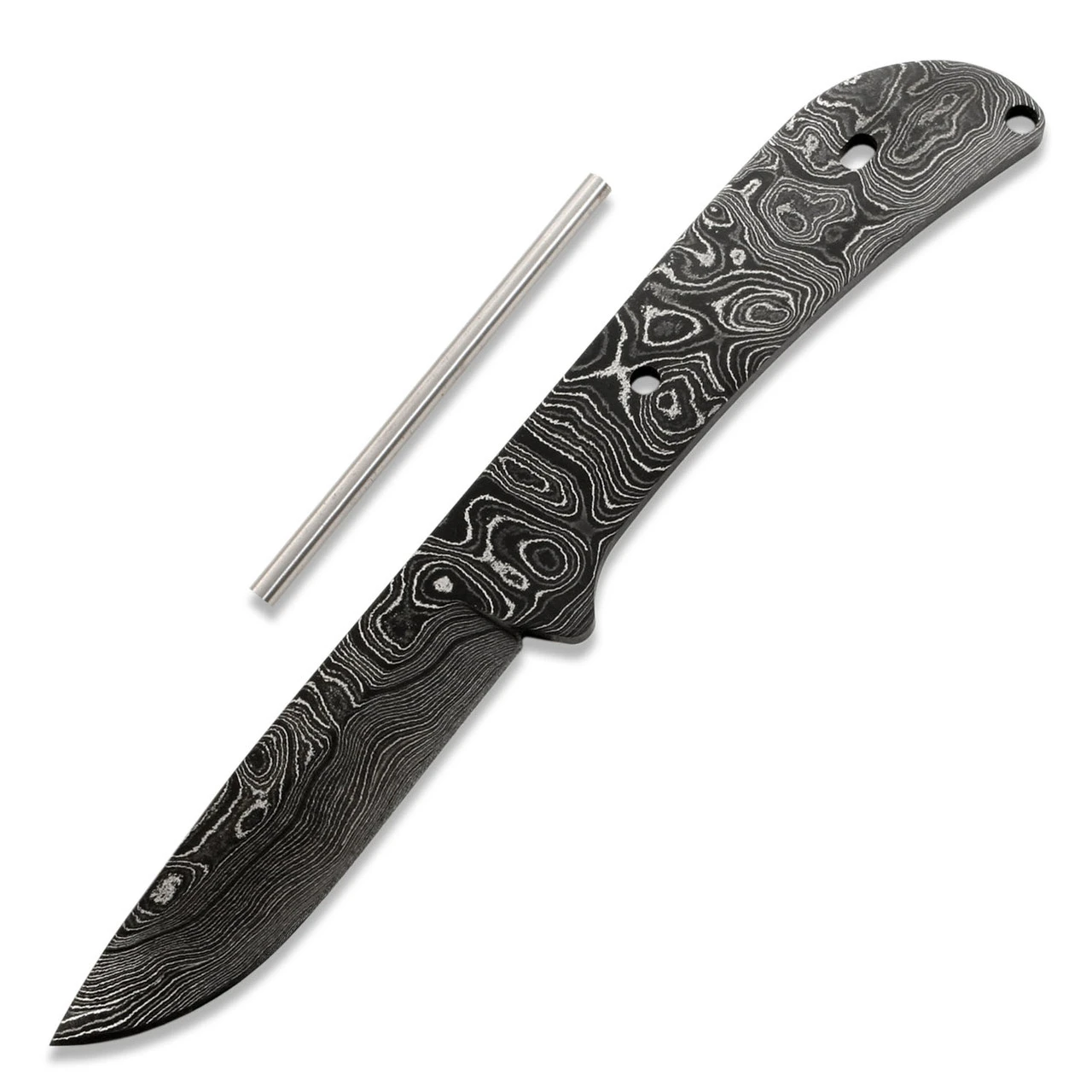 Renegade (USA Damascus) - DIY Knife Kit - (w/Handle Combos)