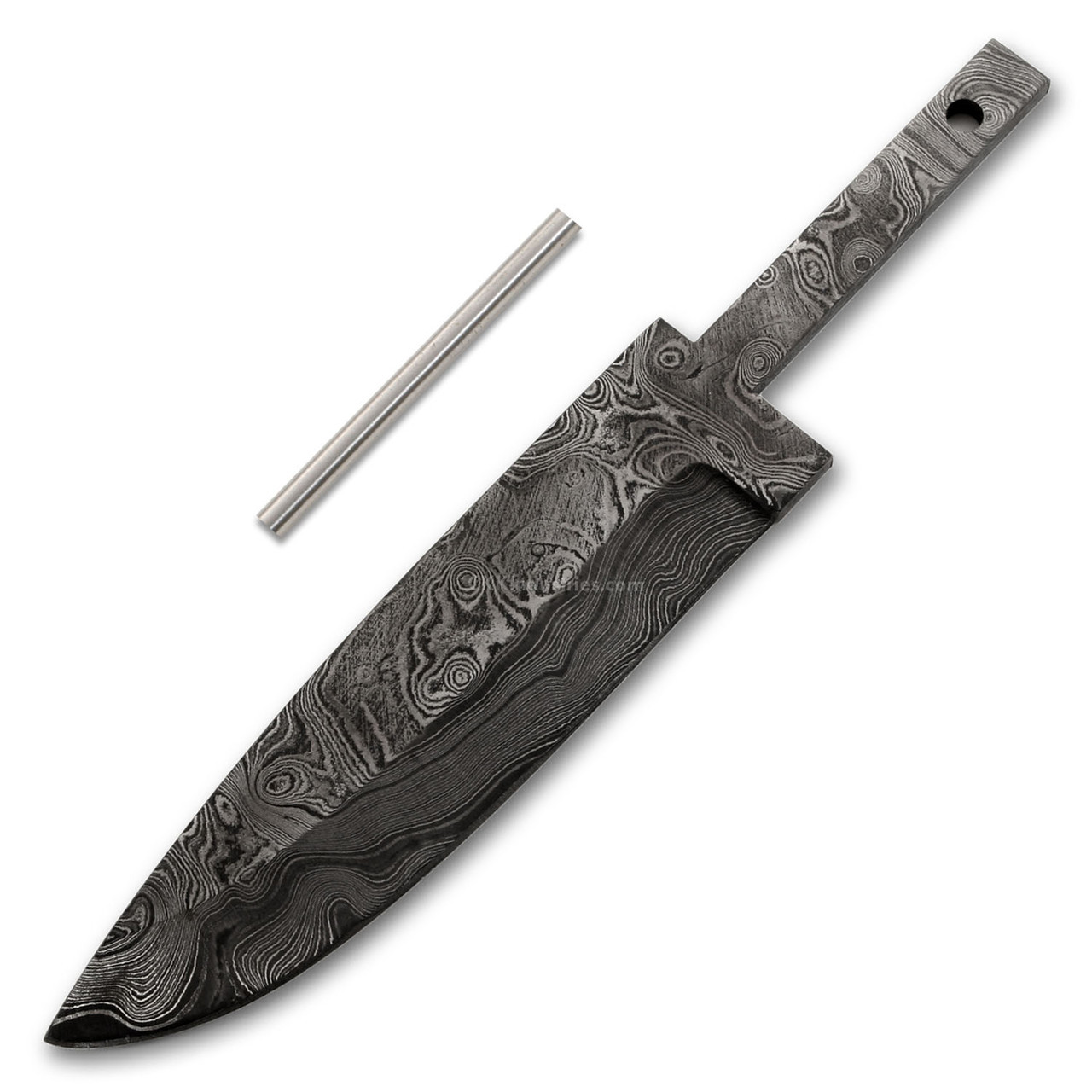 Prowler (USA Damascus) - DIY Knife Kit - (w/Handle Combos)