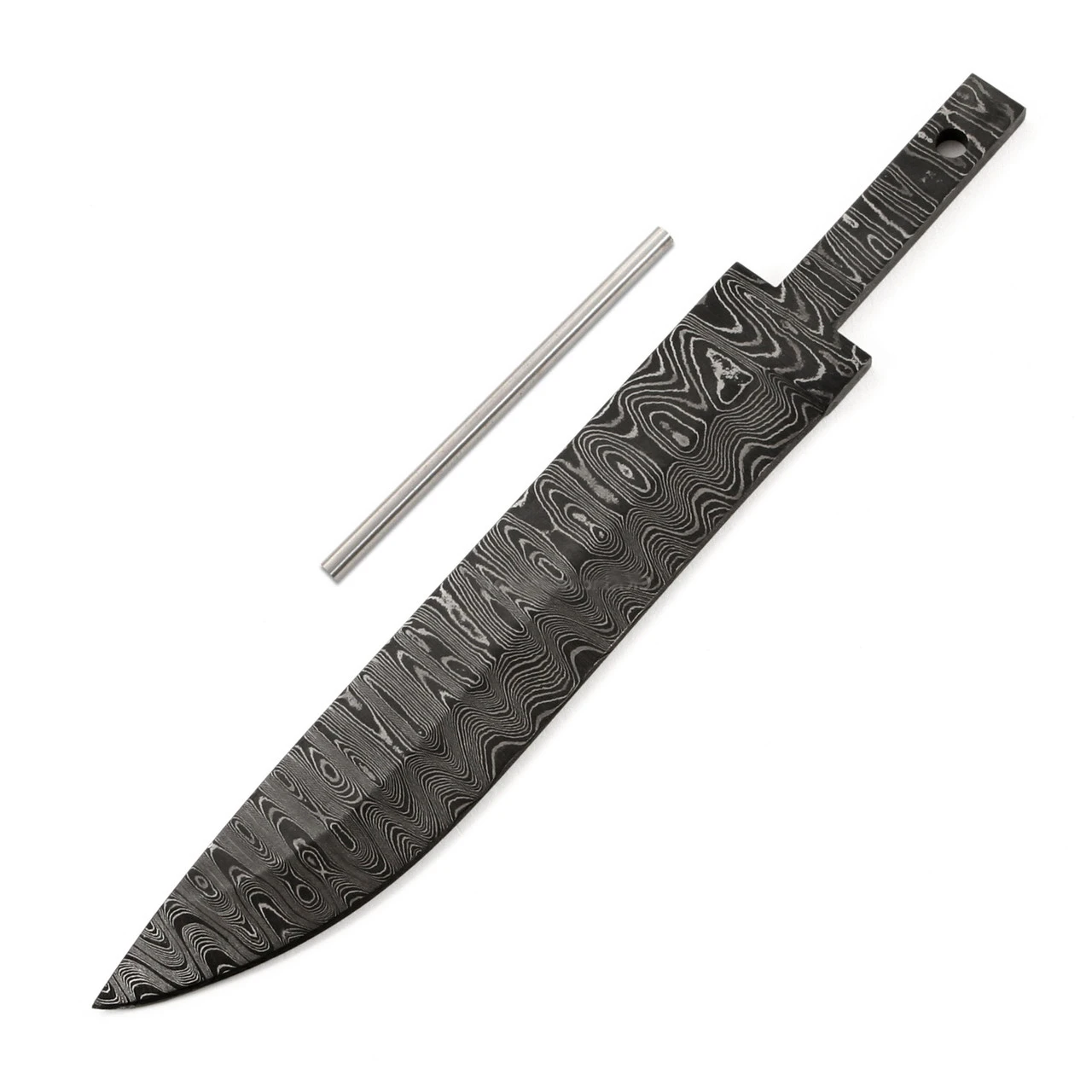 Dingo (USA Damascus) - DIY Knife Kit - (w/Handle Combos)