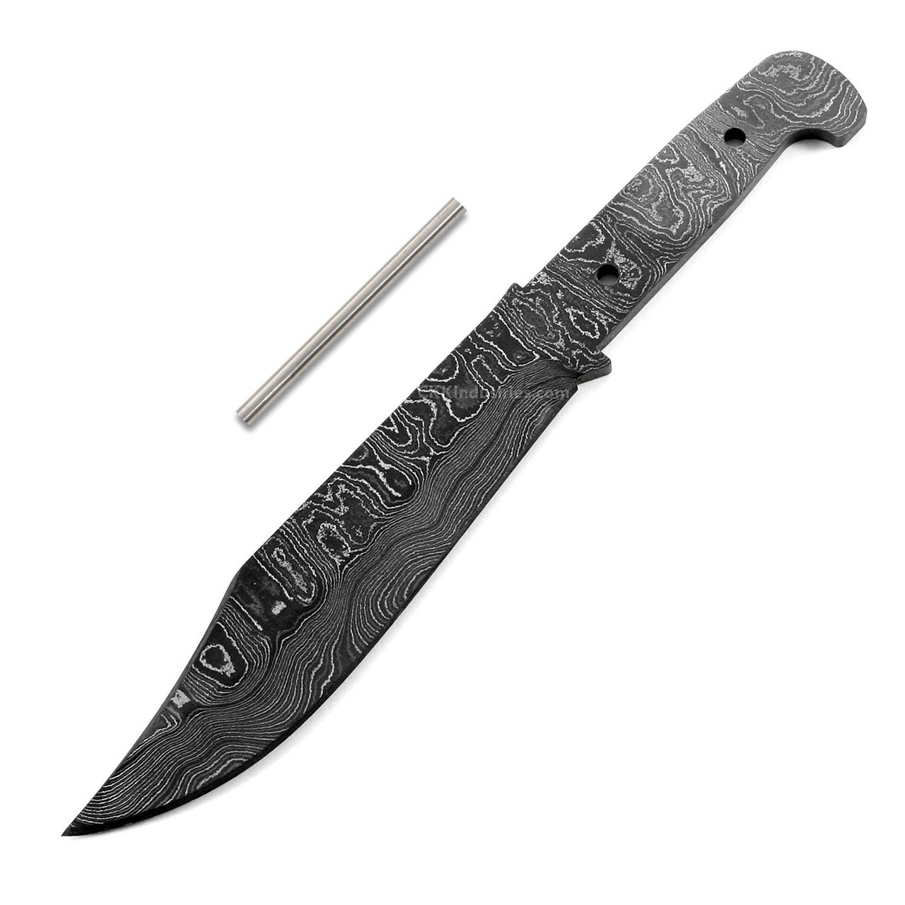 Clipper (USA Damascus) - DIY Knife Kit - (w/Handle Combos)