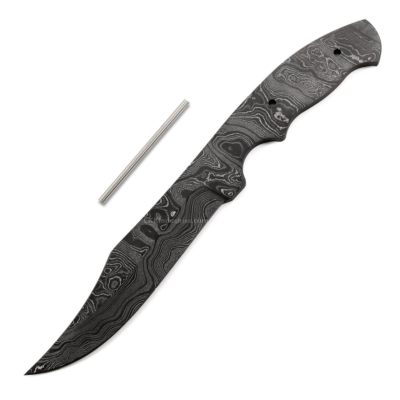 Gunslinger (USA Damascus) - DIY Knife Kit - (w/Handle Combos)