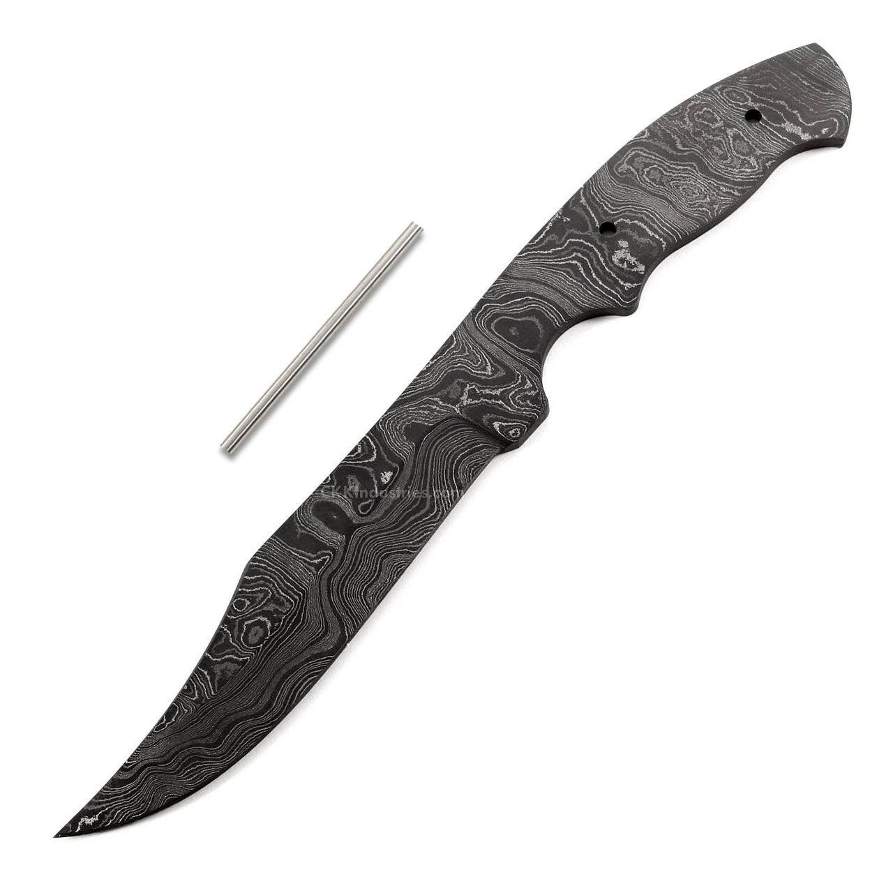 Gunslinger (USA Damascus) - DIY Knife Kit - (w/Handle Combos)