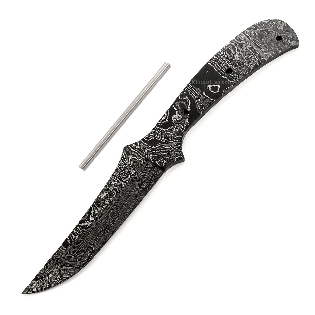 Rebel Skinner (USA Damascus) - DIY Knife Kit - (w/Handle Combos)