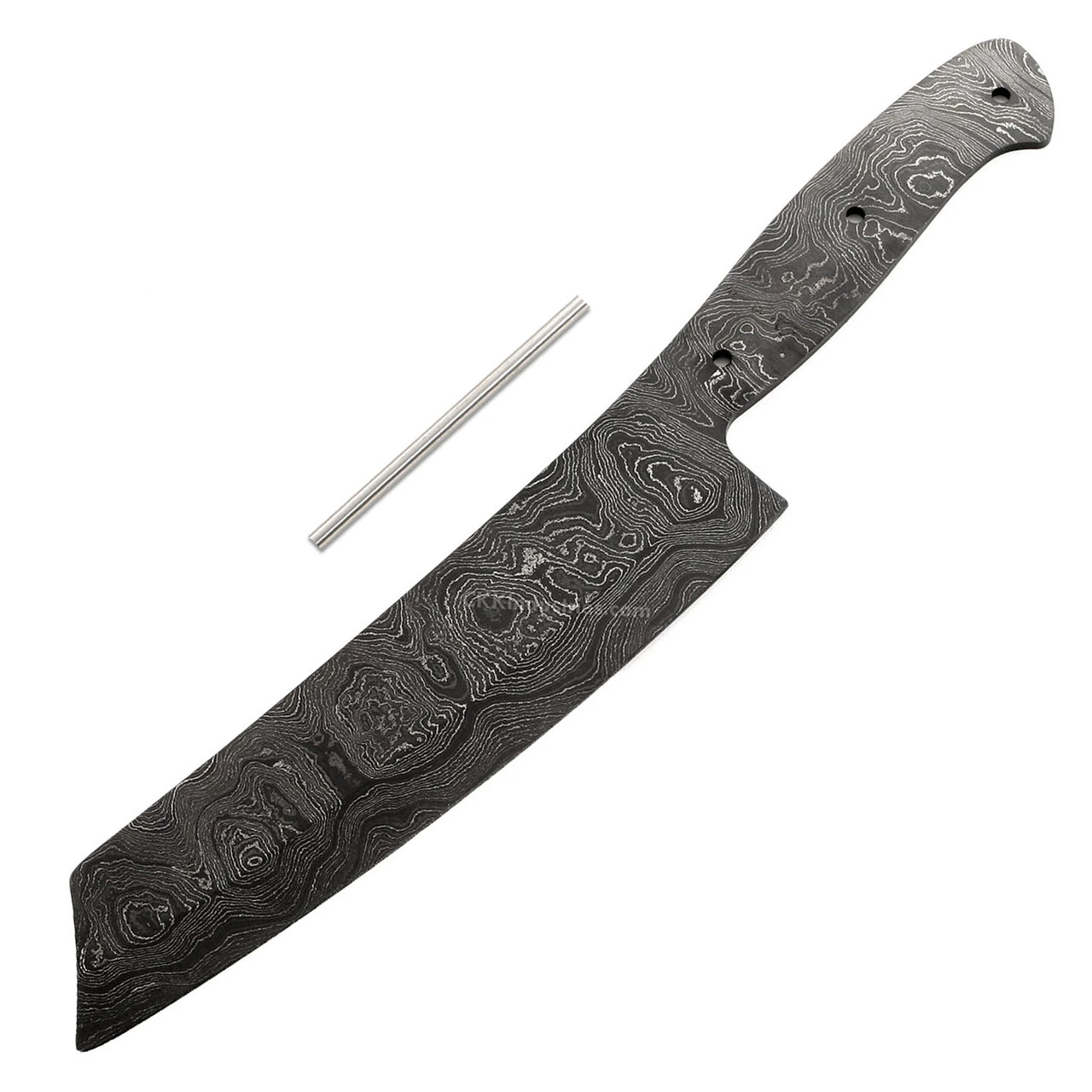 Gourmet (USA Damascus) - DIY Knife Kit - (w/Handle Combos)