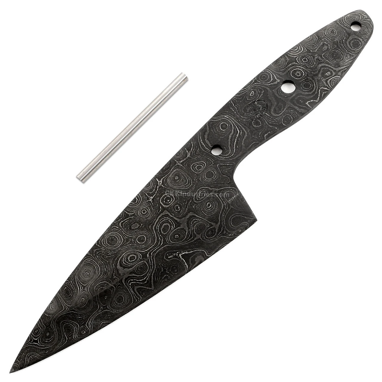 Petite Chef (USA Damascus) - DIY Knife Kit - (w/Handle Combos)
