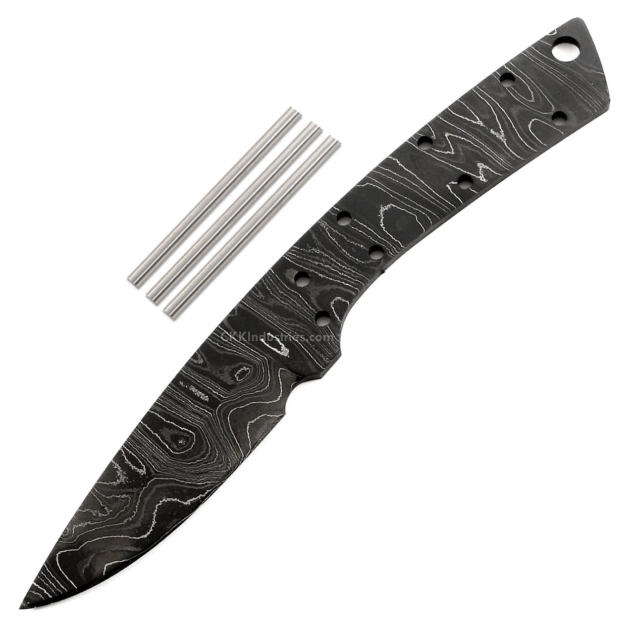 Sport Boot (USA Damascus) - DIY Knife Kit - (w/Handle Combos)