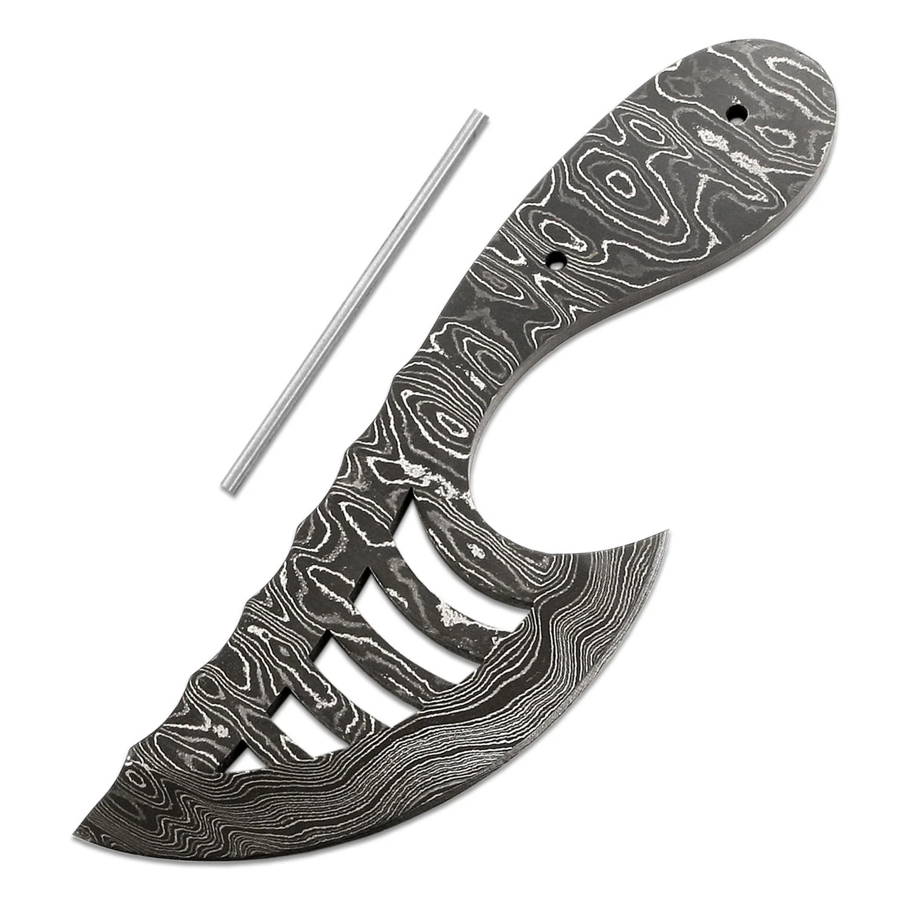 Astro Skinner (USA Damascus) - DIY Knife Kit - (w/Handle Combos)