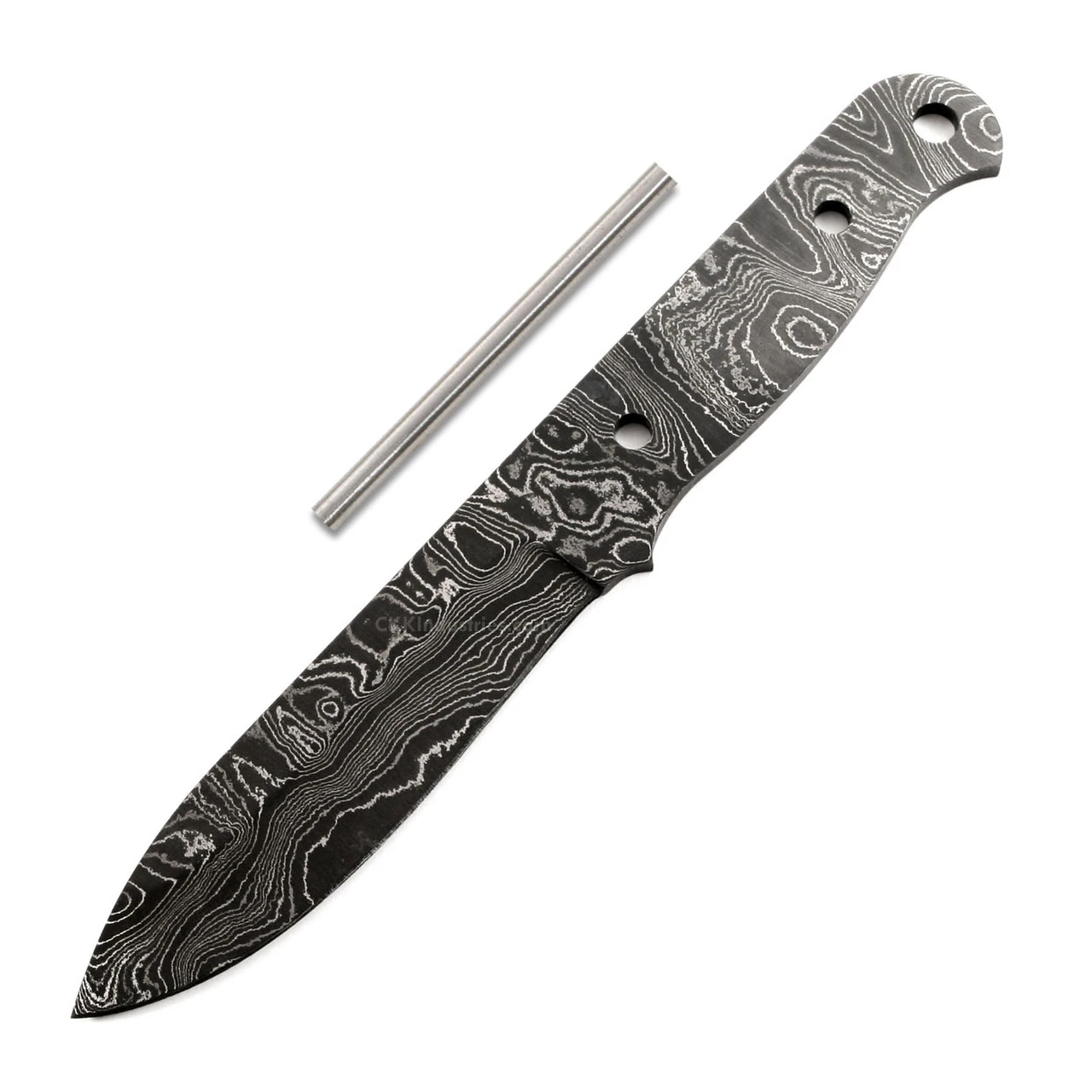 Big Sky (USA Damascus) - DIY Knife Kit - (w/Handle Combos)