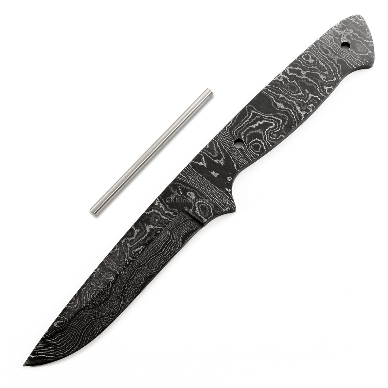 Sierra Hunter (USA Damascus) - DIY Knife Kit - (w/Handle Combos)