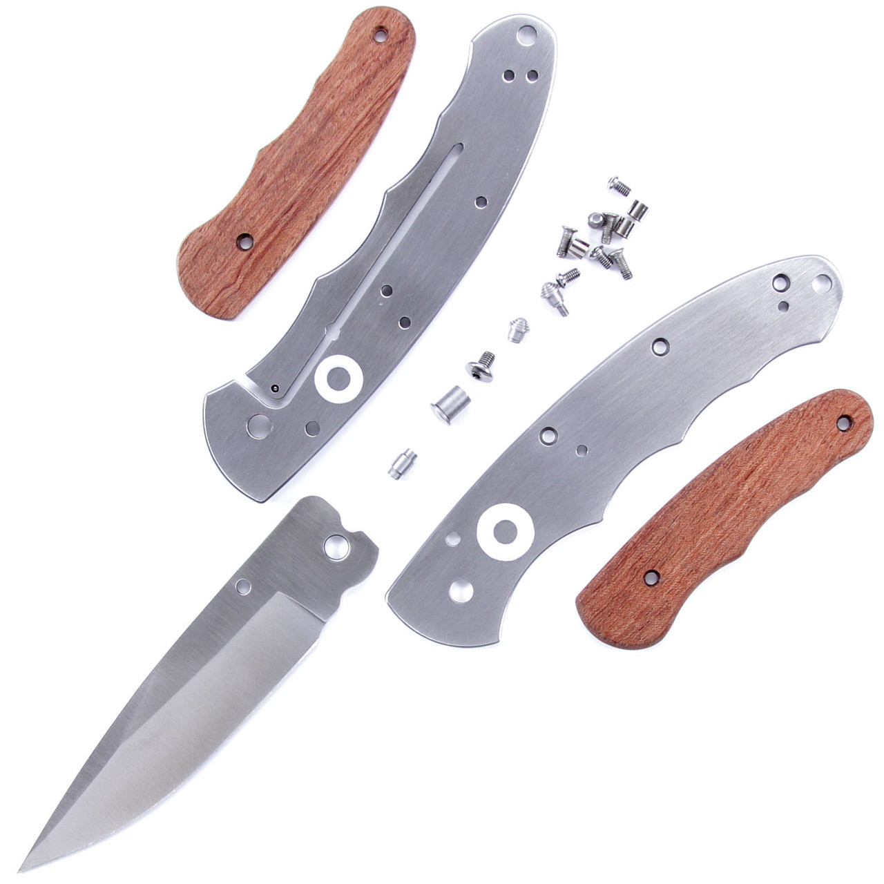 Bull Shark - Framelock - DIY Folding Knife Kit - (w/Handle Combos)