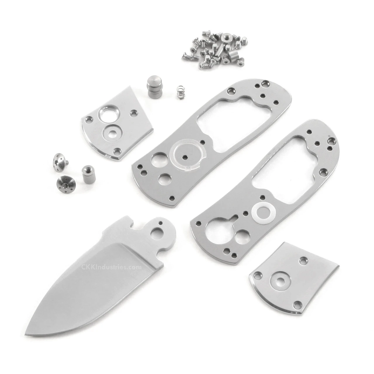 Super Squirt 2.0 - Button Lock - DIY Folding Knife Kit - (w/Handle Combos)