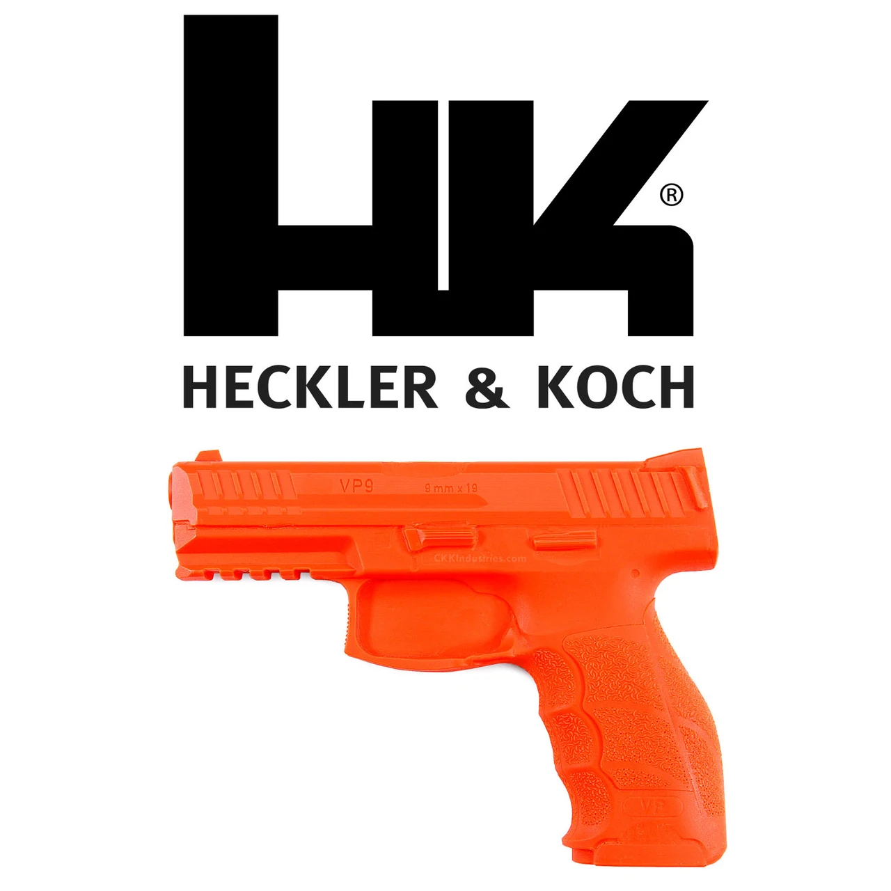 American Safety Molds™ - Firearm Replicas Compatible for H&K - Training and Holster Molding Props