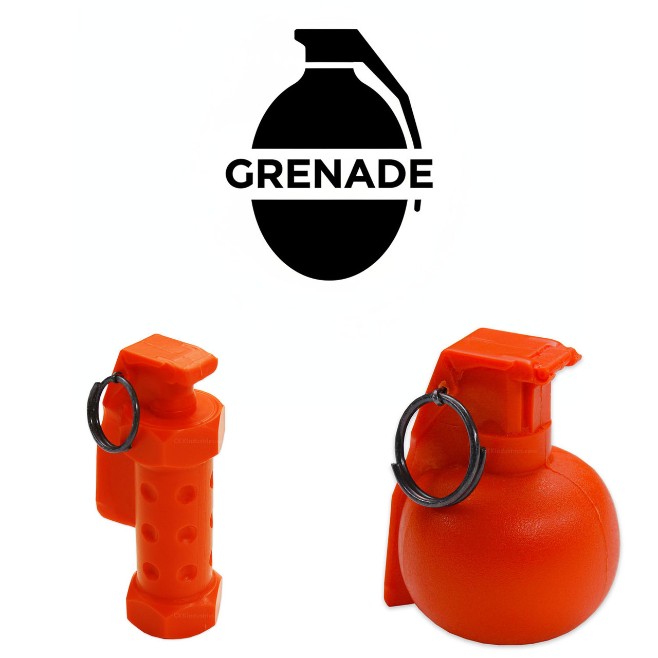 American Safety Molds™ - Firearm Replicas Compatible for Grenade - Training and Holster Molding Props