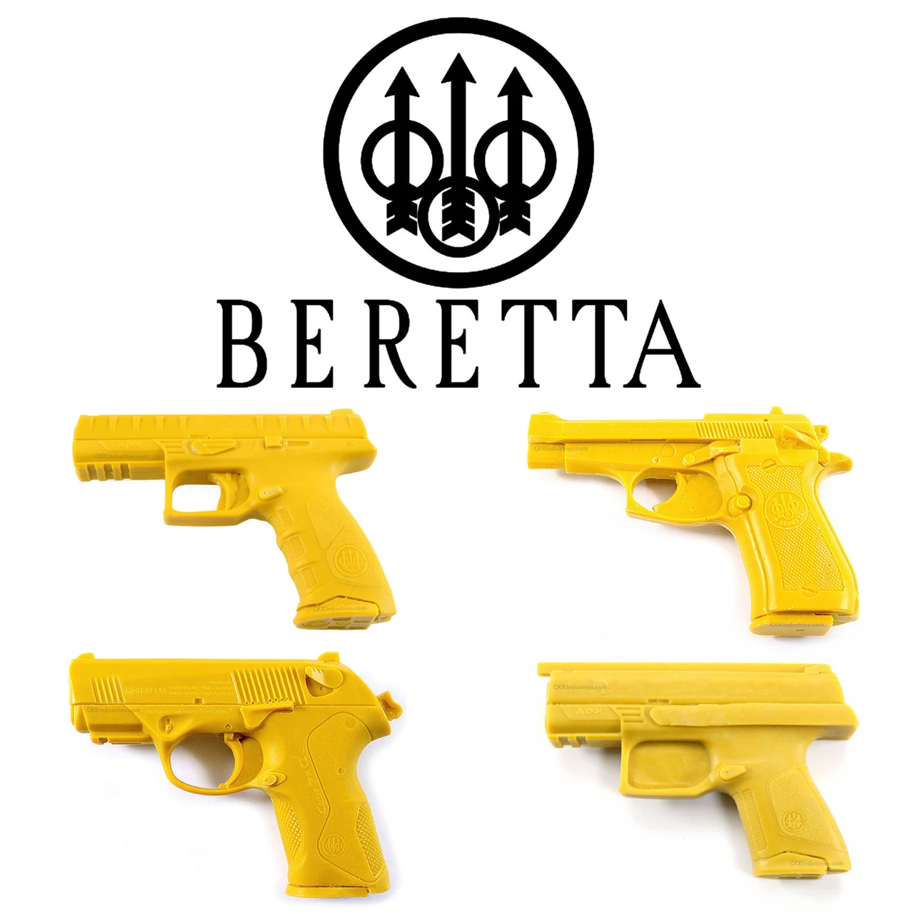 Cook's Gun Molds - Firearm Replicas Compatible for Beretta - Training and Holster Molding Props
