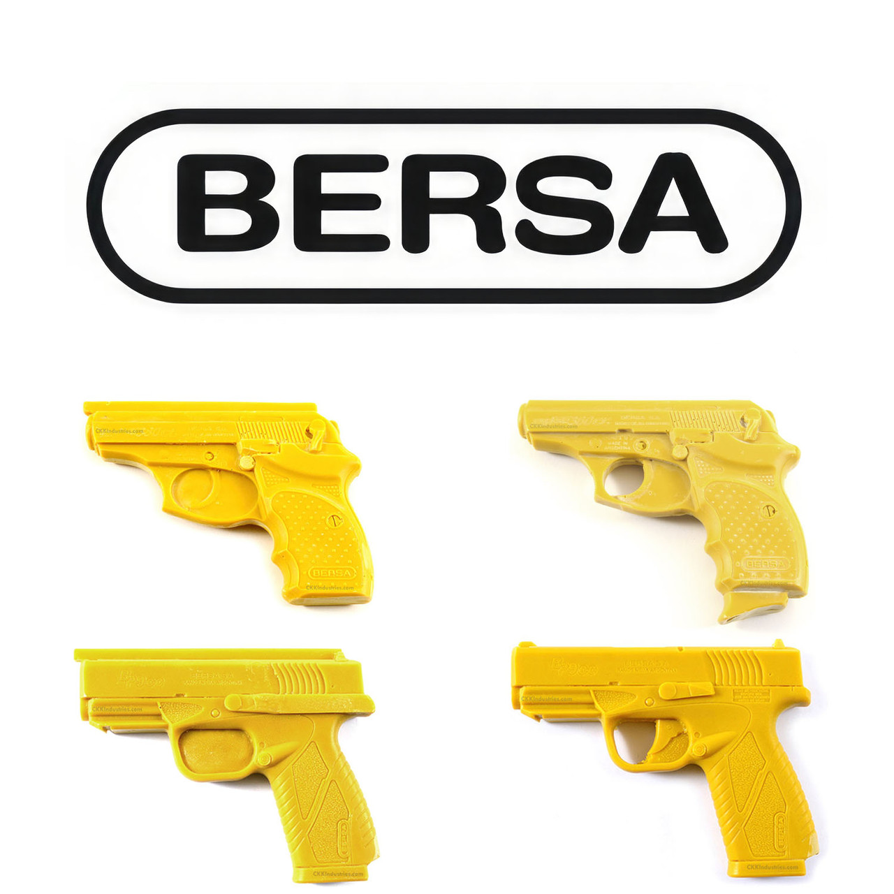 Cook's Gun Molds - Firearm Replicas Compatible for Bersa - Training and Holster Molding Props