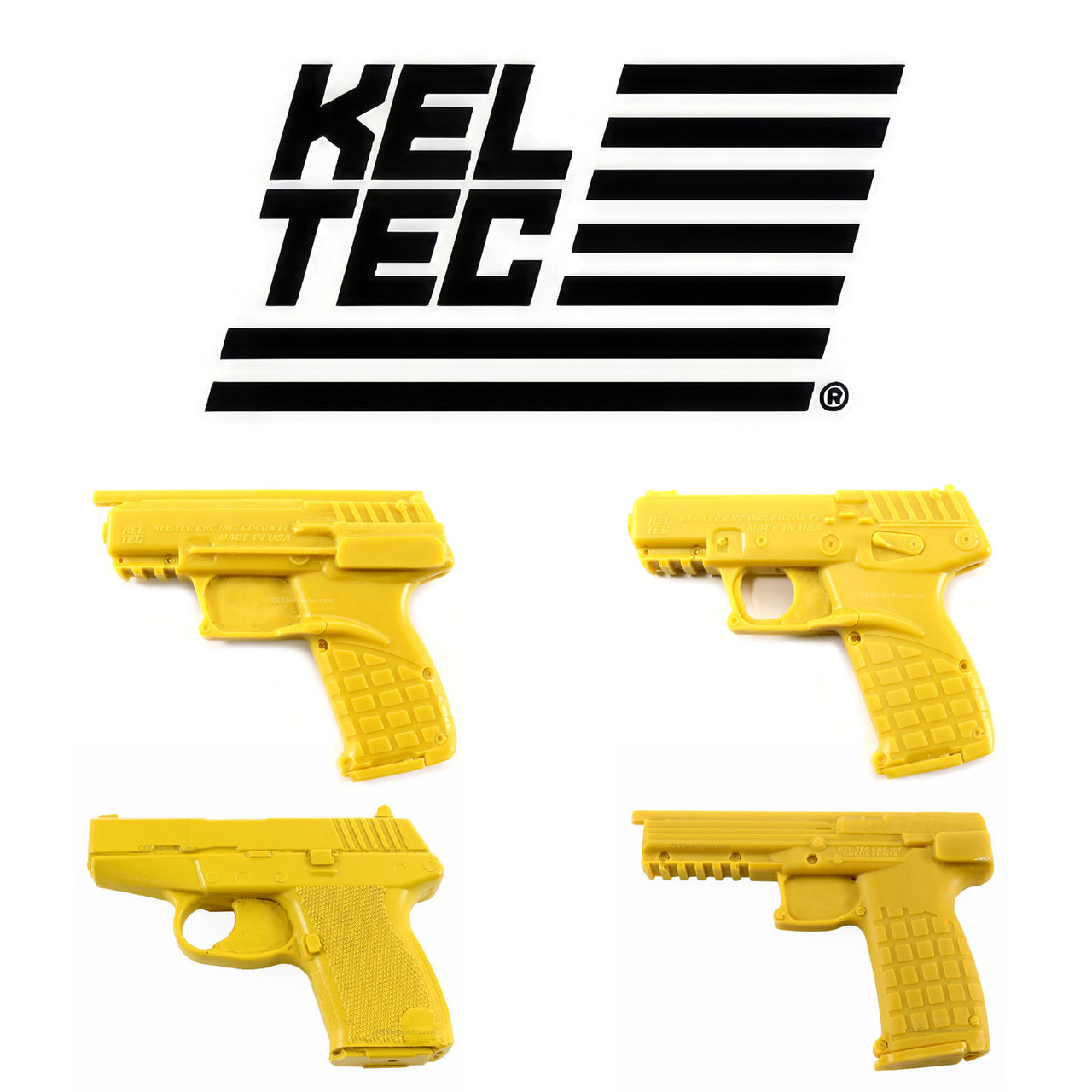 Cook's Gun Molds - Firearm Replicas Compatible for Kel-Tec - Training and Holster Molding Props