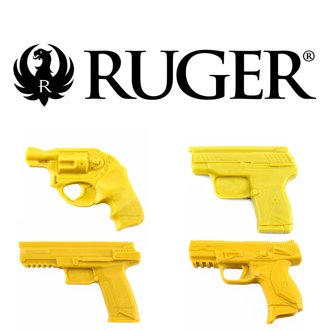 Cook's Gun Molds - Firearm Replicas Compatible for Ruger - Training and Holster Molding Props