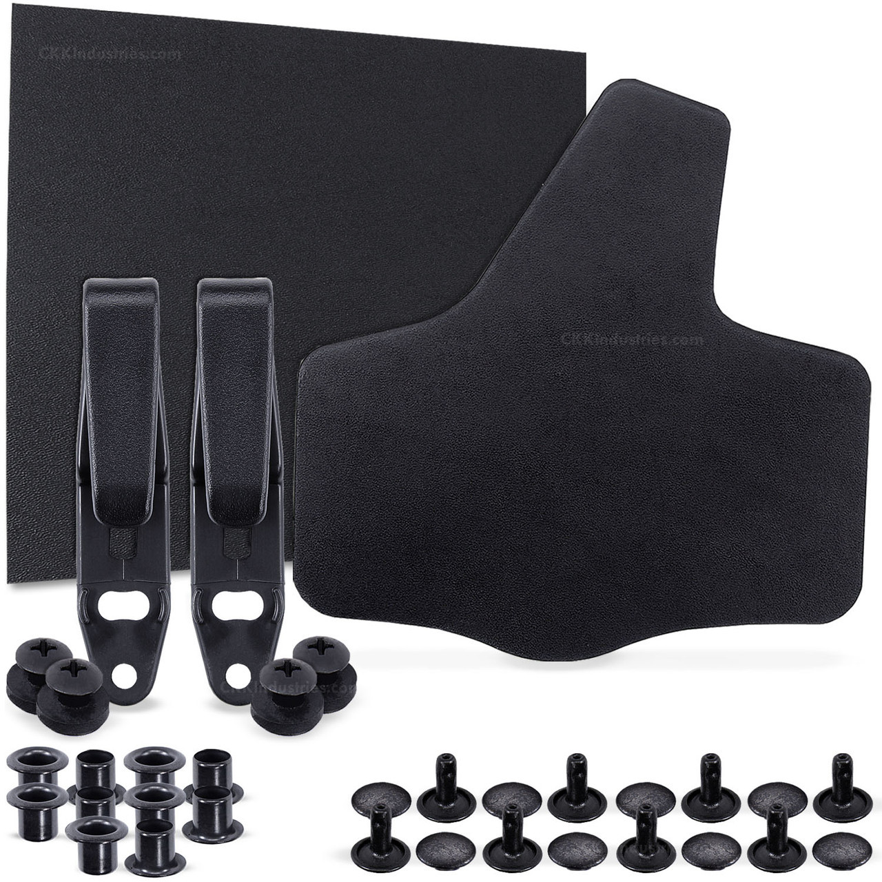 Hybrid Holster Making Kit w/Cowhide Leather Backer - KYDEX®