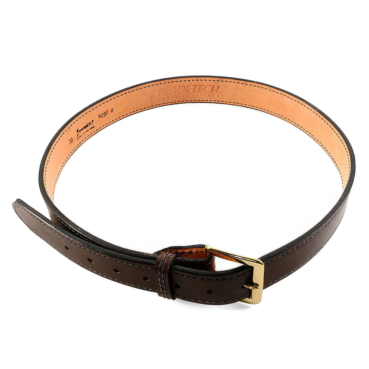 Gun Belt - Leather - Reinforced - Looper Series