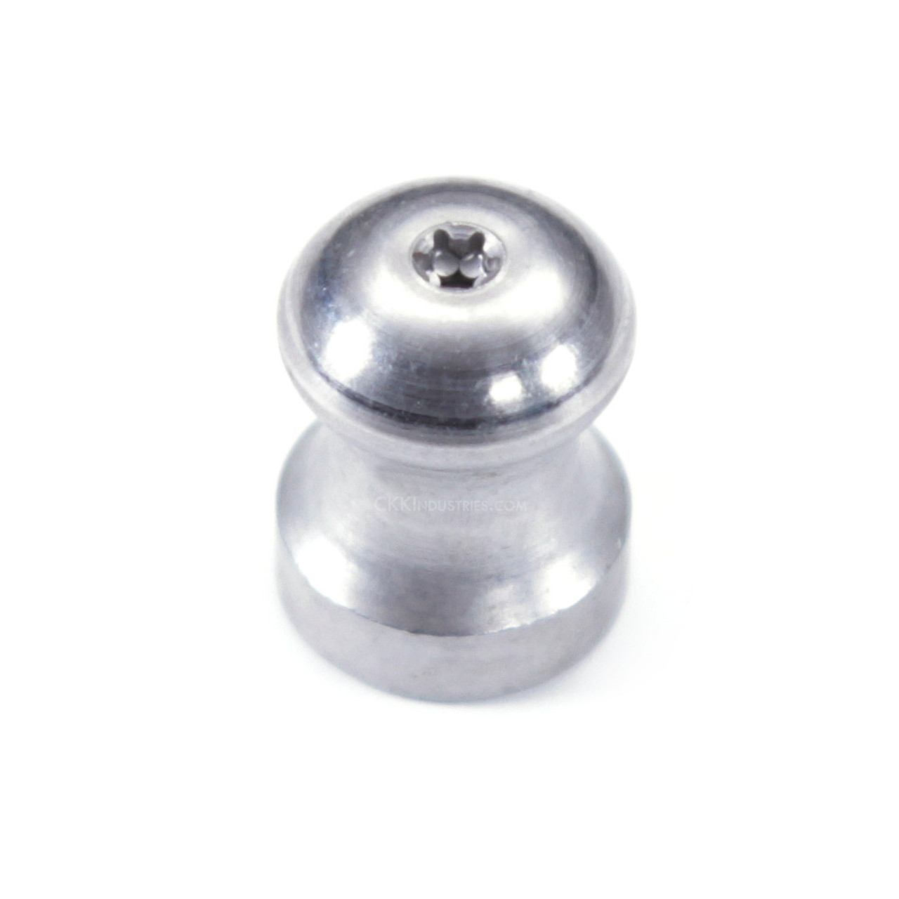 Harvey Dean Design Tang Nut - Stainless Steel - (.390in D x .515in L) - (1/4-24 Thread)