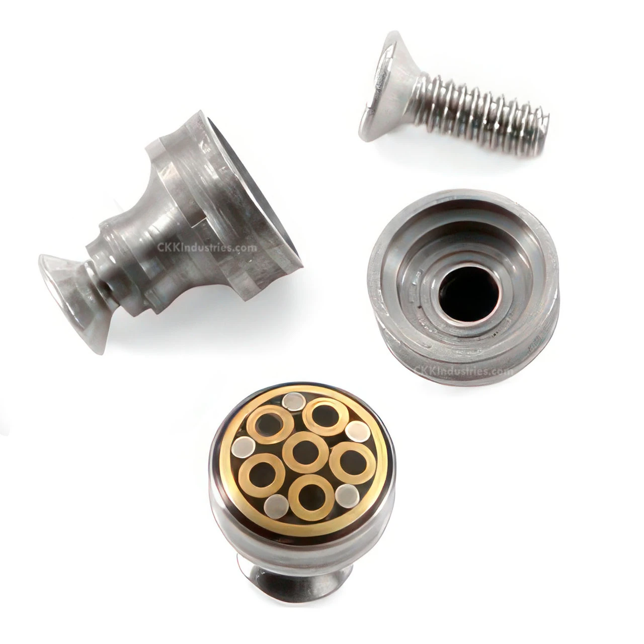Tulip Inlay Thumbstud - 7/32in - Takes Mosaic Pinstock
