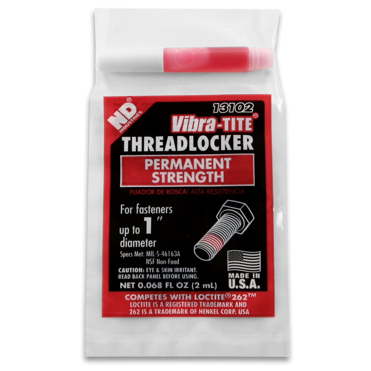 Vibra-Tite™ 131 Permanent Strength Threadlocker