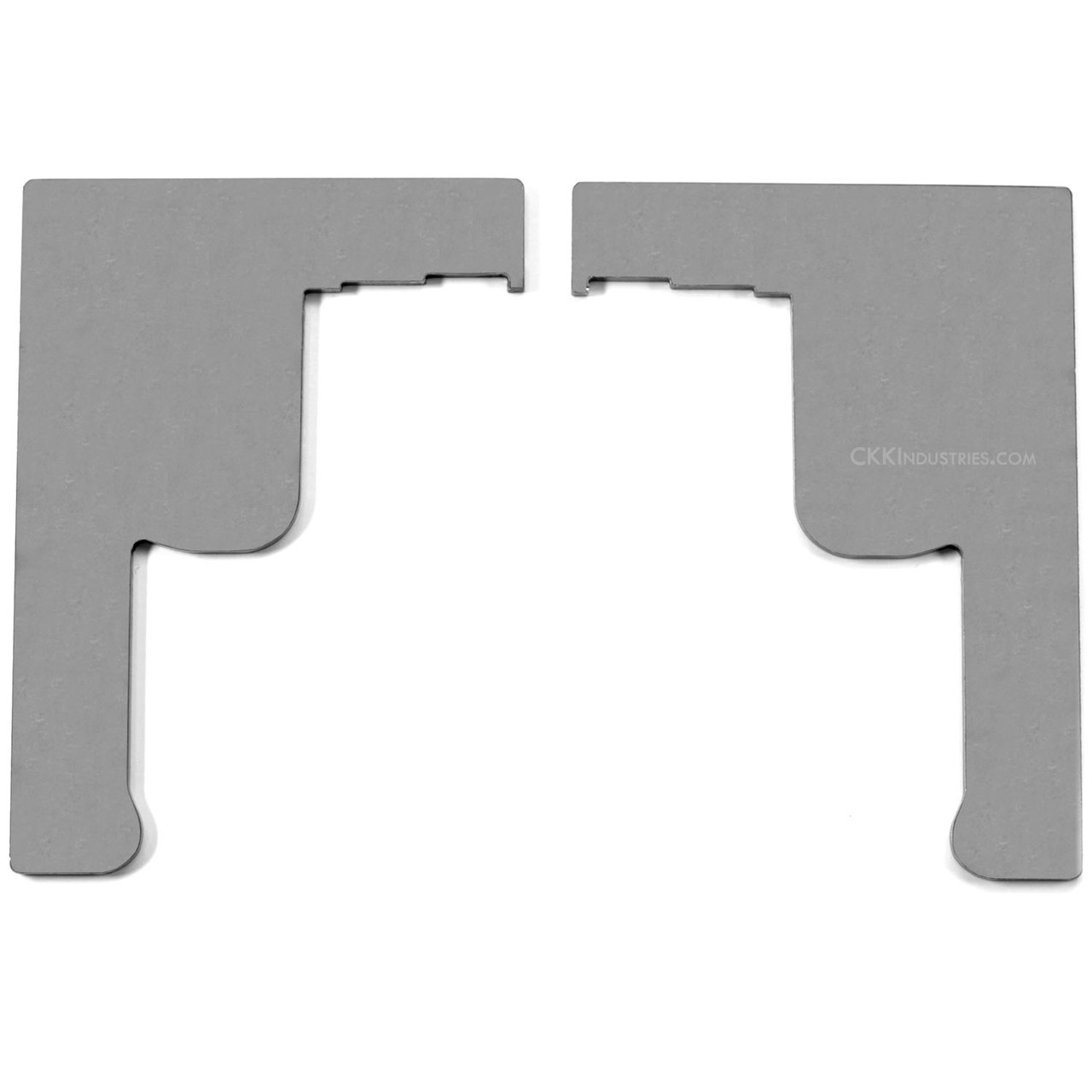 Molding Preparation - Retention Plates - (Split Mold) - for Glock 43