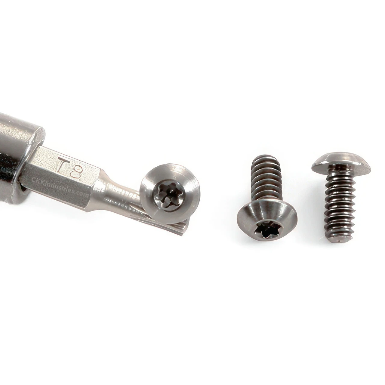 4-40 - TORX - Button Head - (Titanium) - CKK Design - (.250) - (1ct)