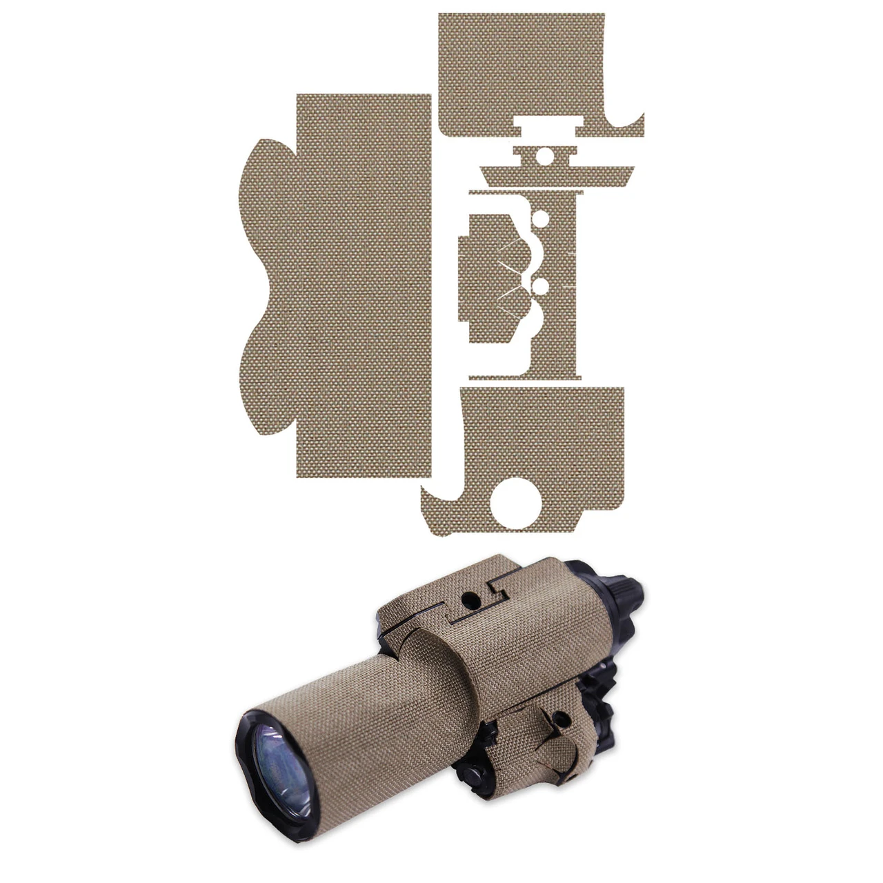 EDC Wrap® - Weapon Light Wrap Kit - Surefire X400