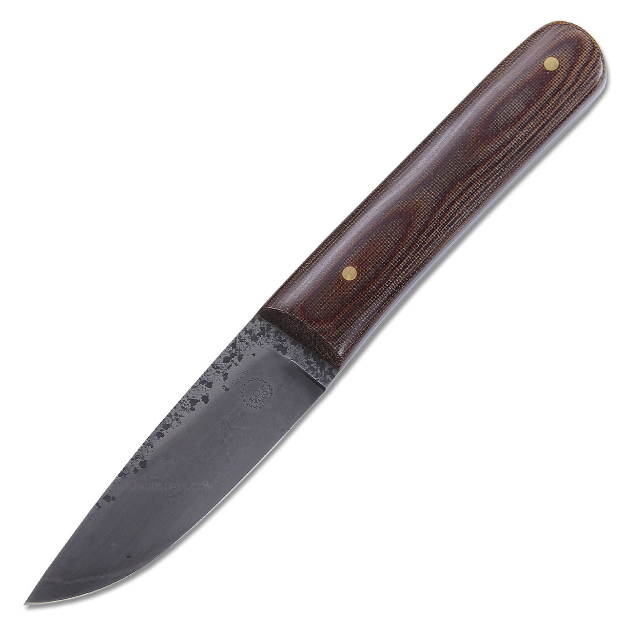 Small Steam Mill Hunter w/Leather Sheath - Sunfish Forge - Don Hanson III (MS)