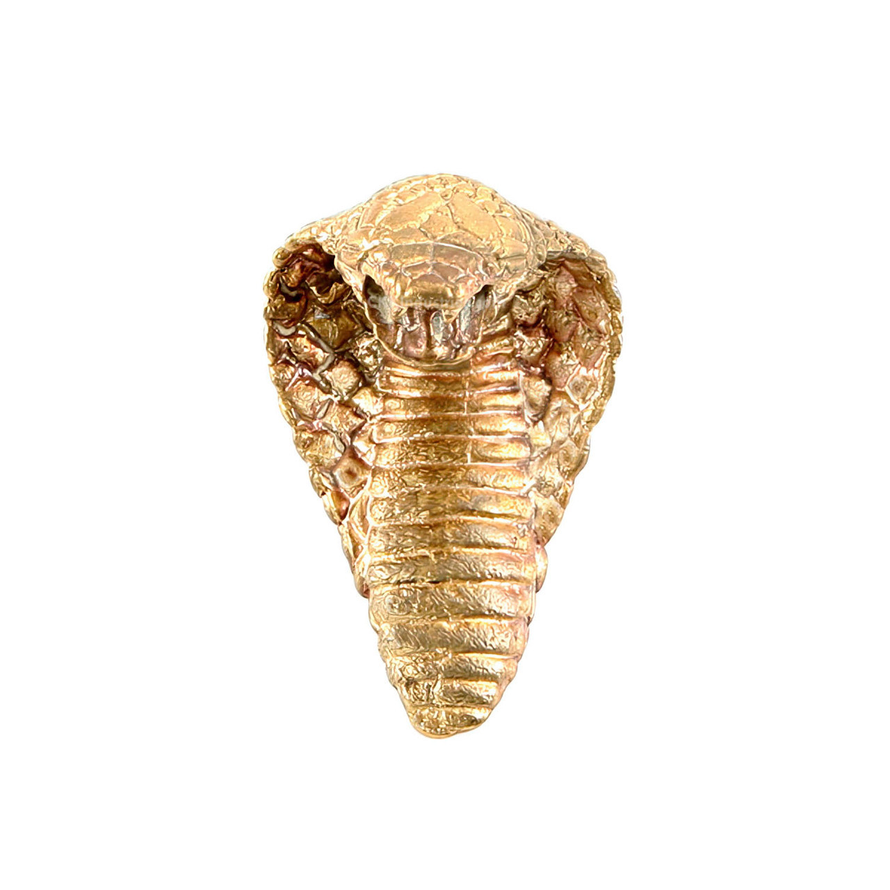 Pommel - Cobra Head - Bronze