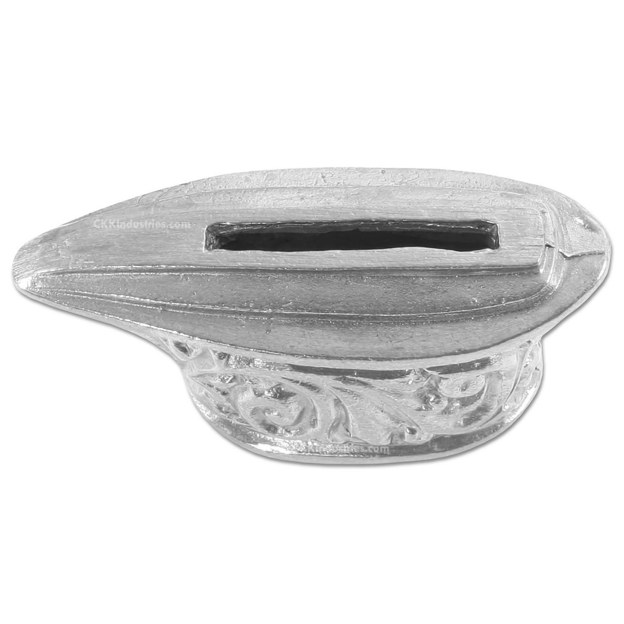 Floral Scroll Guard III - Nickel Silver - .84 Slot