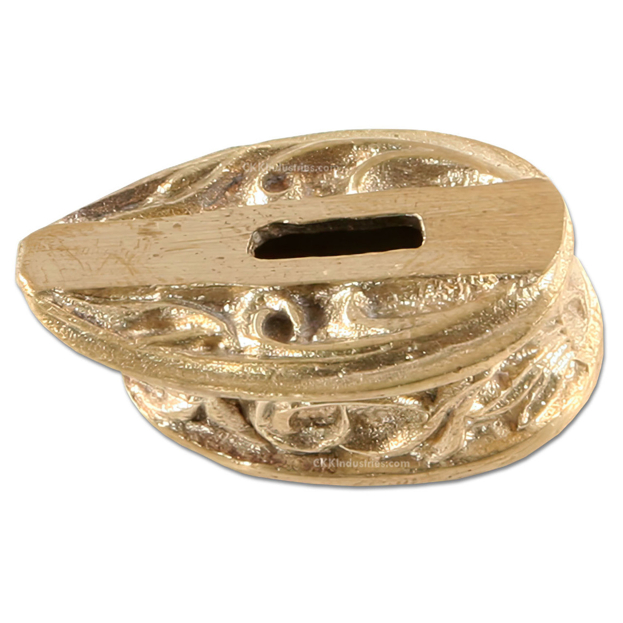 Floral Scroll Guard VII - Bronze - .38 Slot