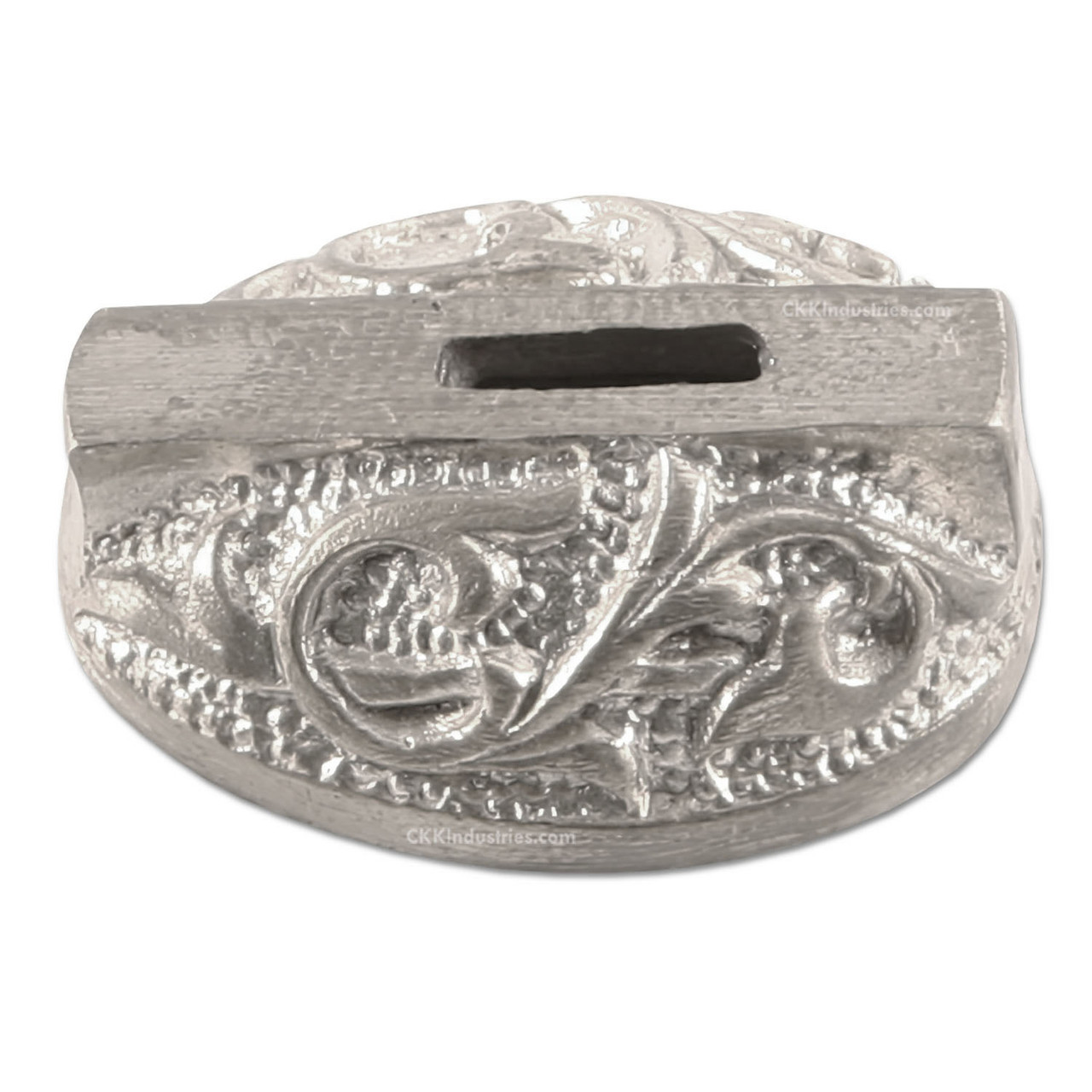 Floral Scroll Guard VIII - Nickel Silver - .355 Slot