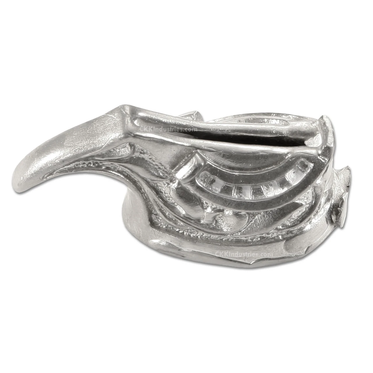 Guard - Vine & Bezel - (1-3/4 x 3/4 x 3/4) - [0.625 x 0.08 slot] - Nickel Silver