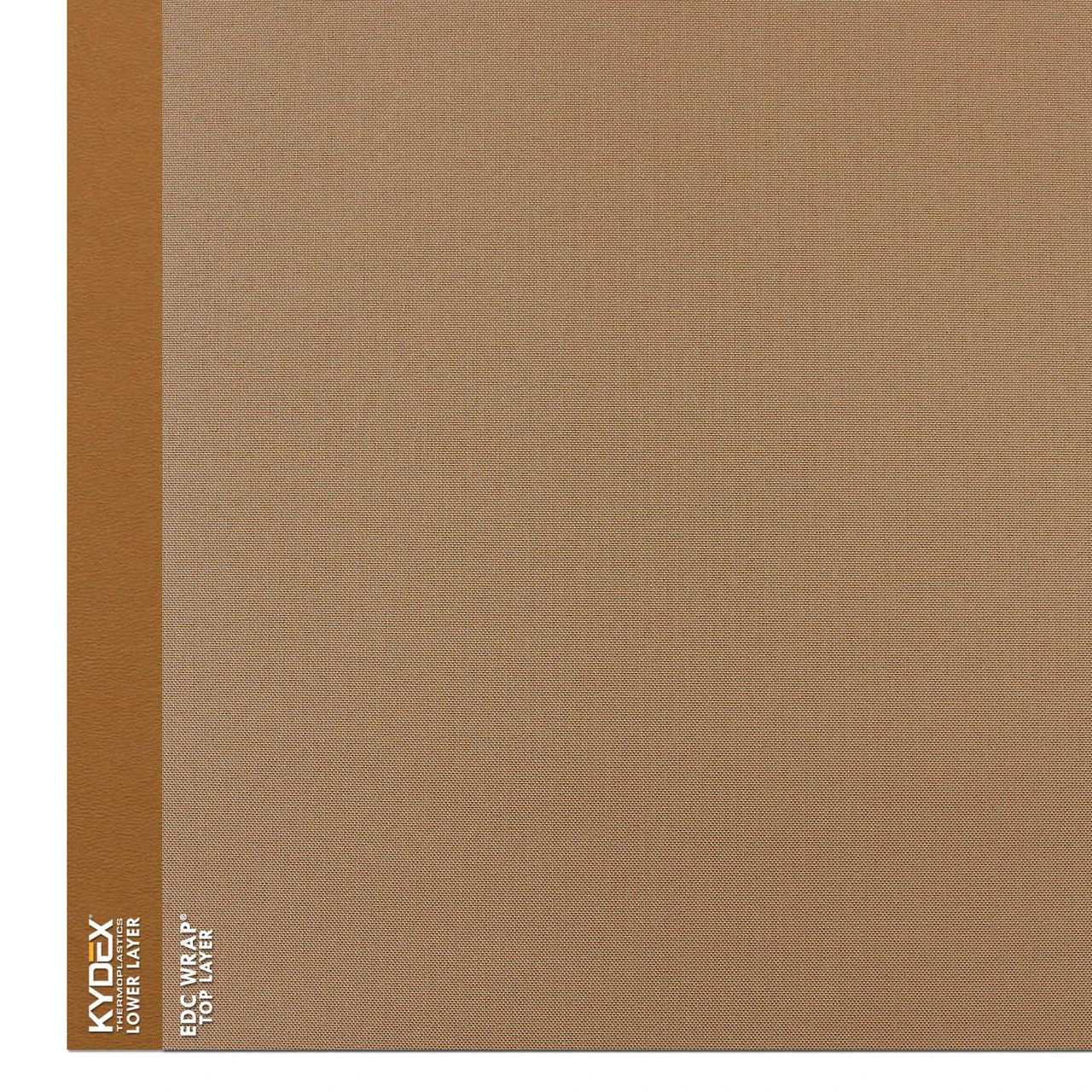 EDC Wrapped KYDEX® - Coyote Brown on Coyote Brown