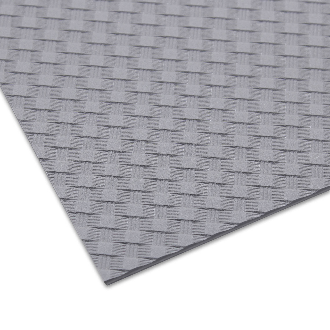 HOLSTEX® Sheet - (Battleship Gray) - (Basketweave Texture)
