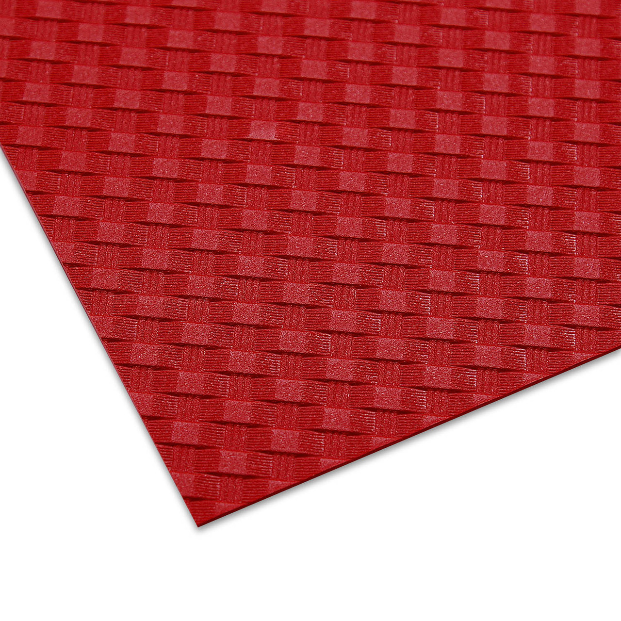 HOLSTEX® Sheet - (EMT Red) - (Basketweave Texture)