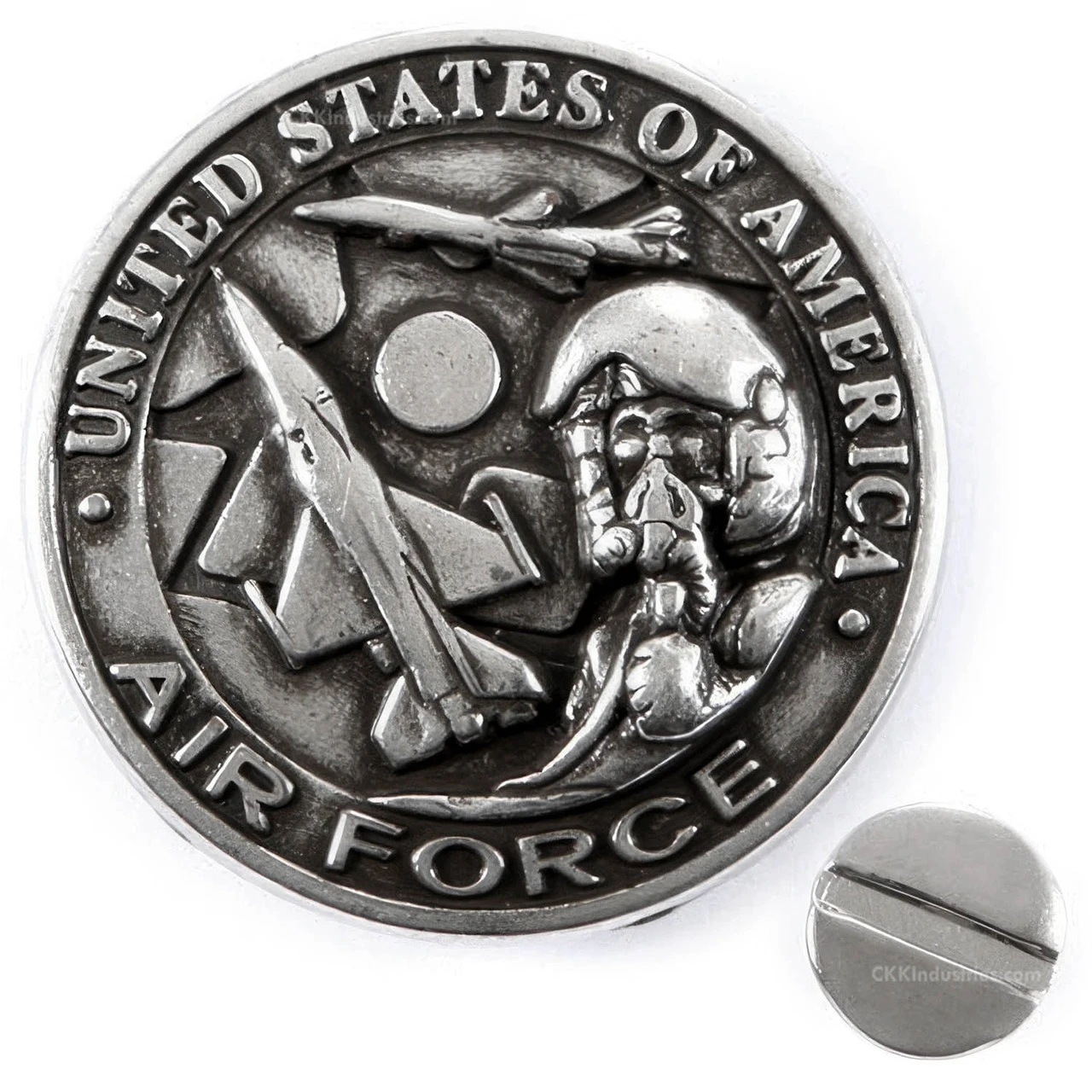 Air Force Swag Hole Medallion - Sheath Concho
