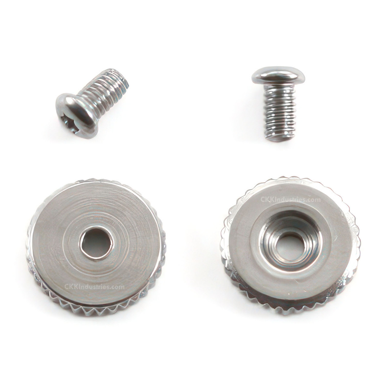 Thumb Disc - 10mm - 0.085in Thick, 2-56 Screw