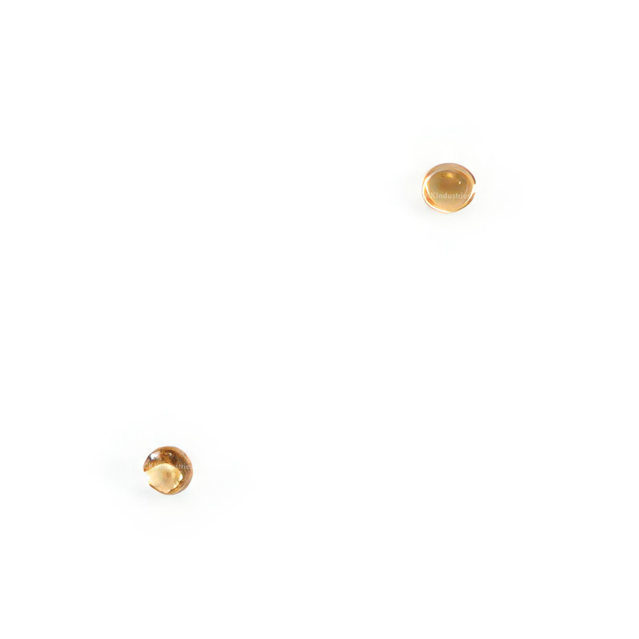 Inlay Stones - Citrine (Faceted/Natural) - 2mm