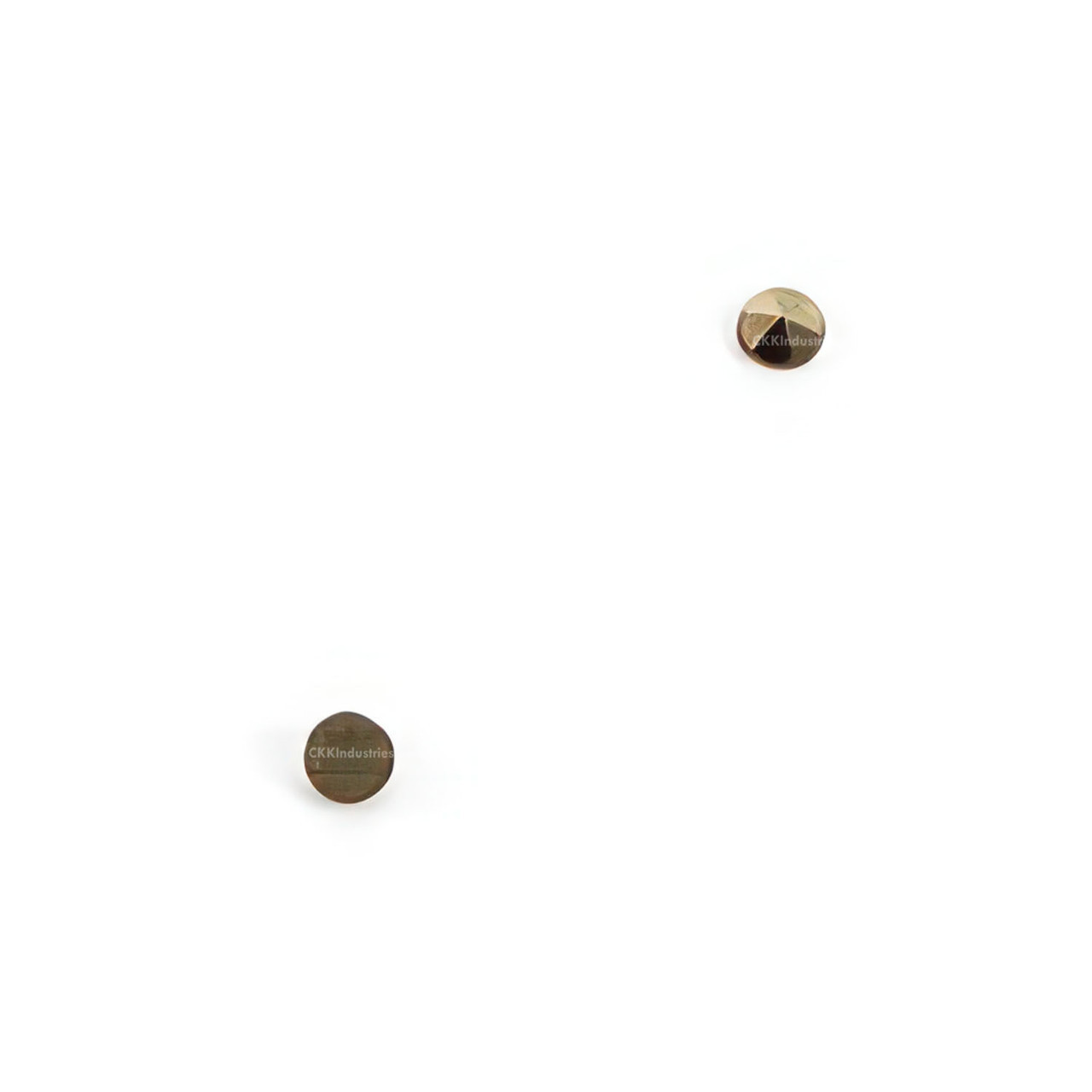 Marcasite Inlay Stone - 2mm Natural Faceted