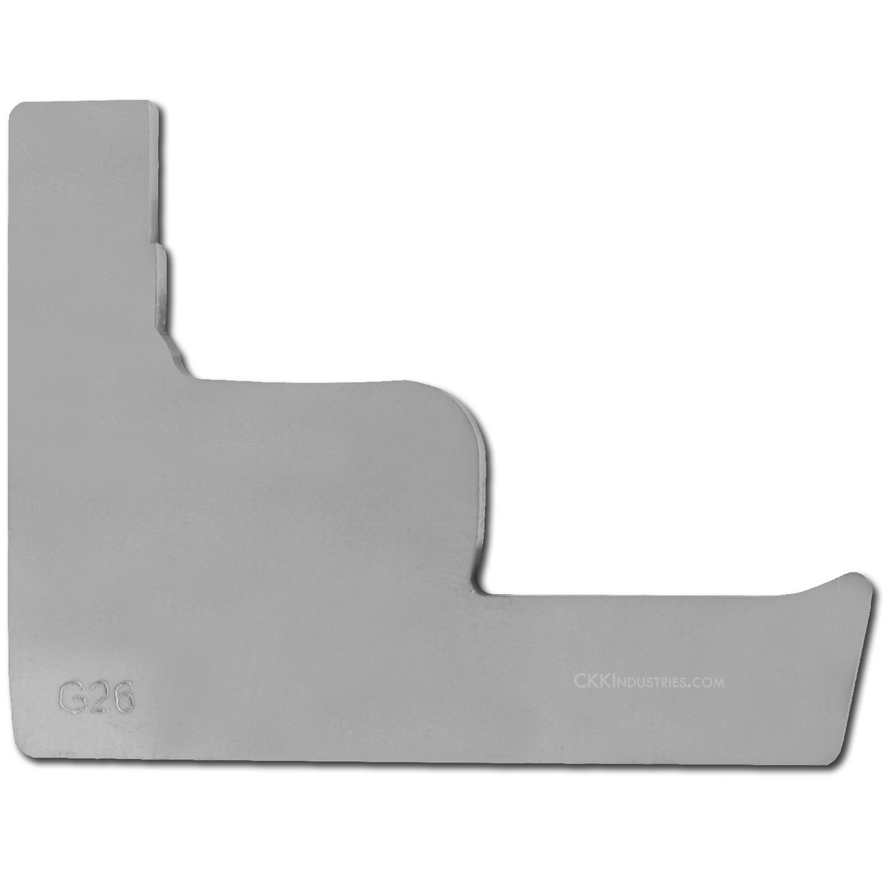 Molding Preparation - Retention Plate - Steel - for Glock 26
