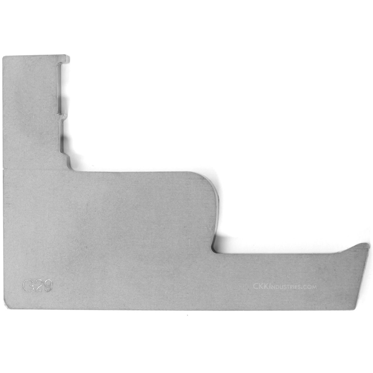 Molding Preparation - Retention Plate - Steel - for Glock 29